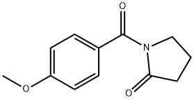 1-(4-Methoxybenzoyl)-2-pyrrolidinone(72432-10-1)